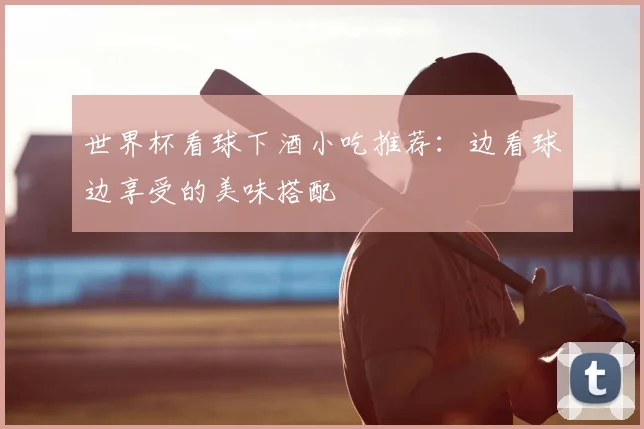 世界杯看球下酒小吃推荐：边看球边享受的美味搭配